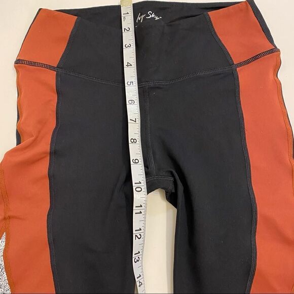 Weissman Ivy Sky dance pants mesh KELLI CROP LEGGINGS C04201 XS adult XSA - Picture 4 of 11